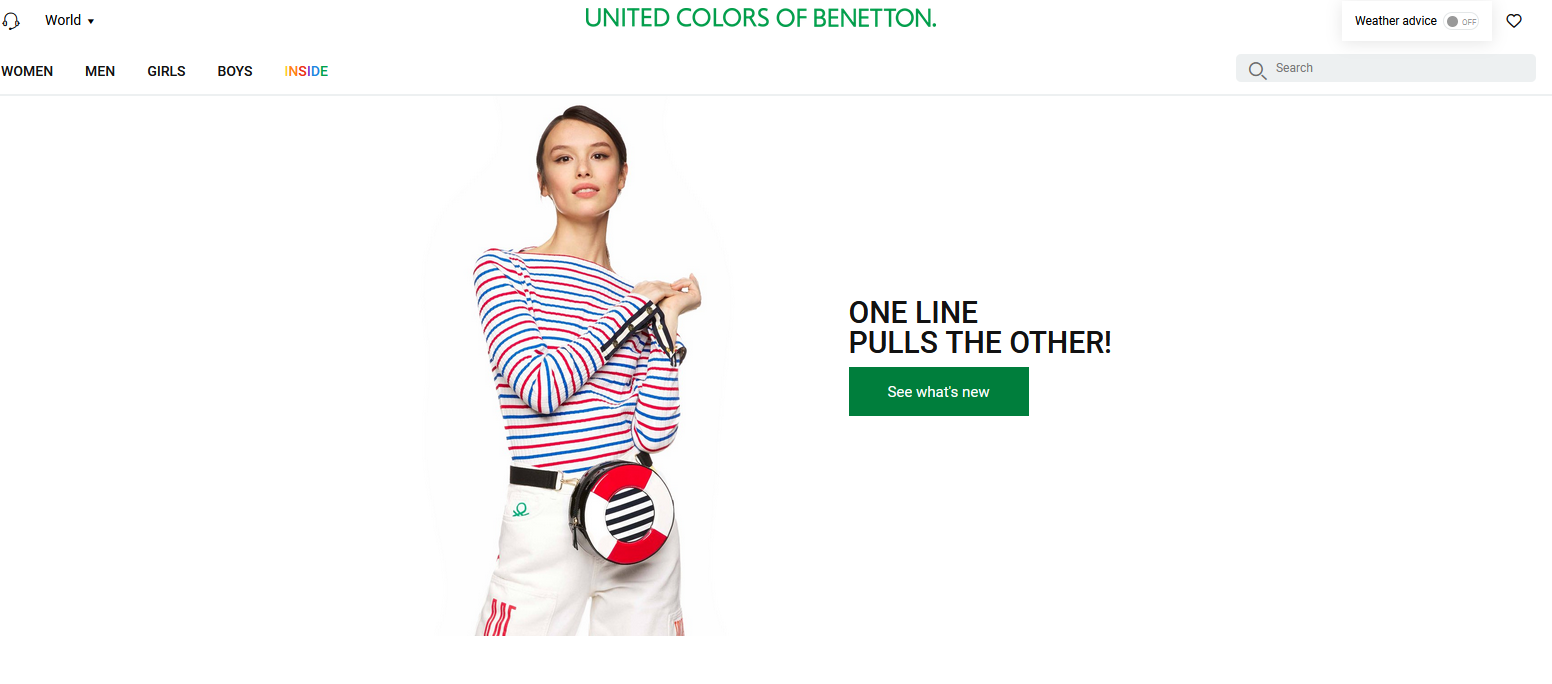 Benetton 贝纳通海淘官方网站