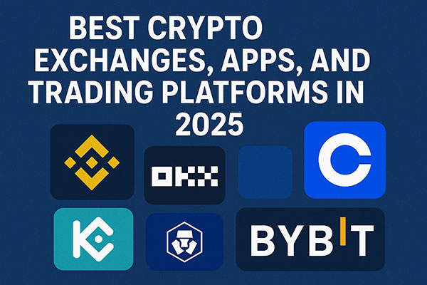 2025年9月顶级加密货币交易所、应用程序APP与交易平台